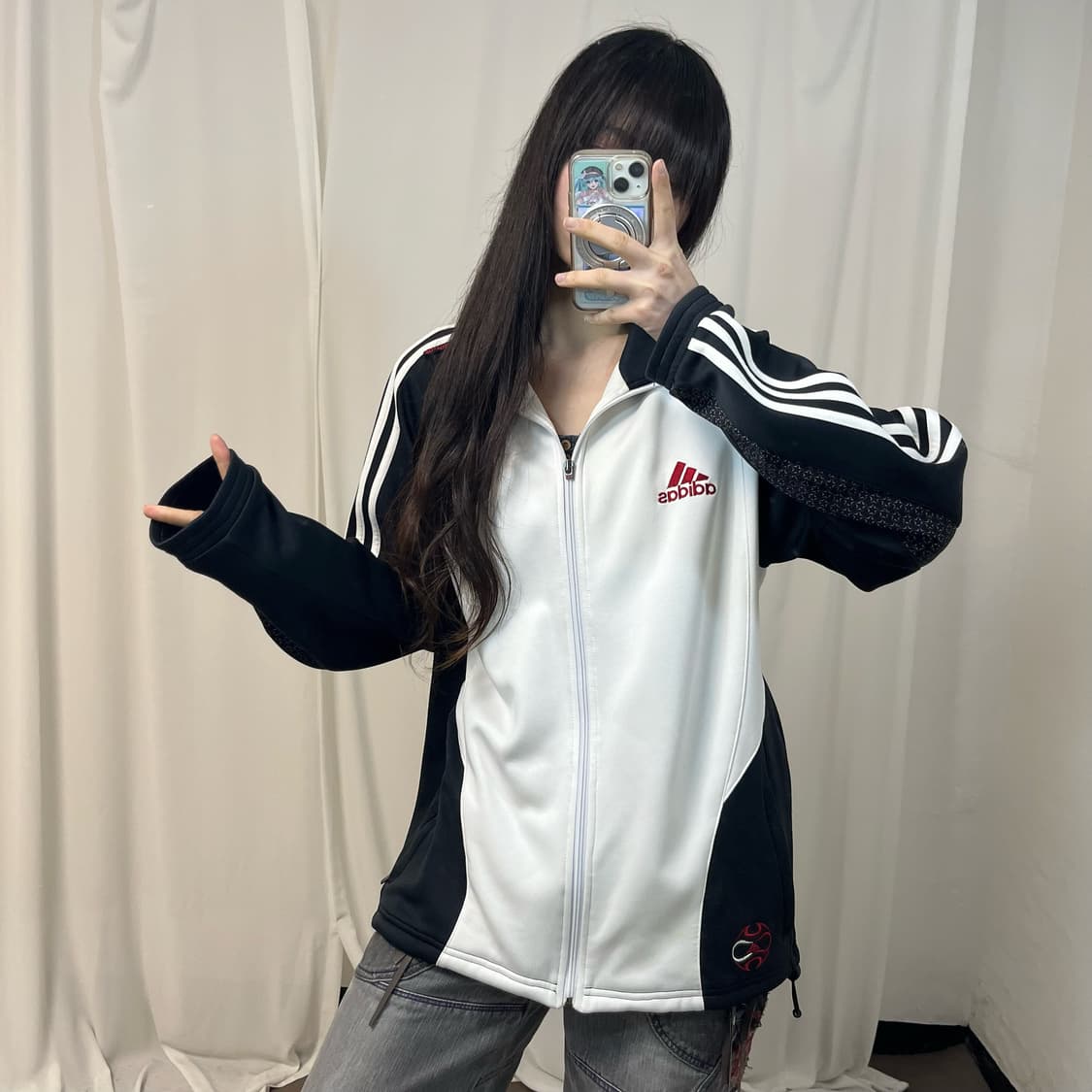 Adidas black white jersey 상품이미지2