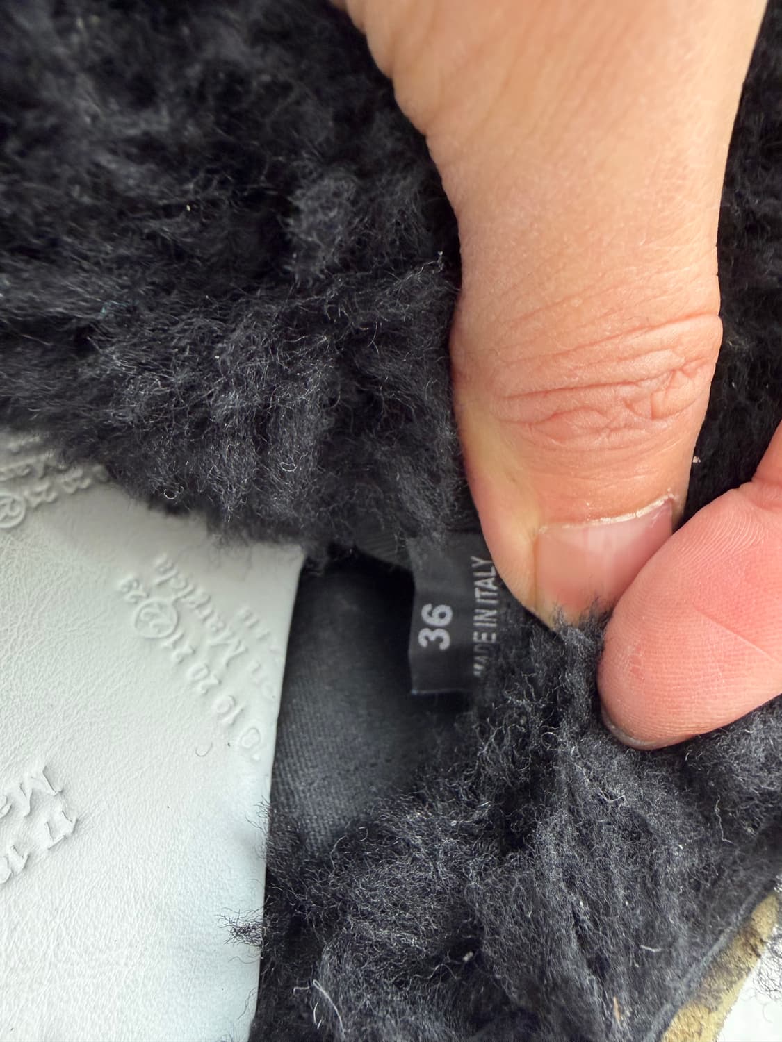 정품) 메종마르지엘라 백리스 독일군 뮬 스니커즈 36 상품이미지8