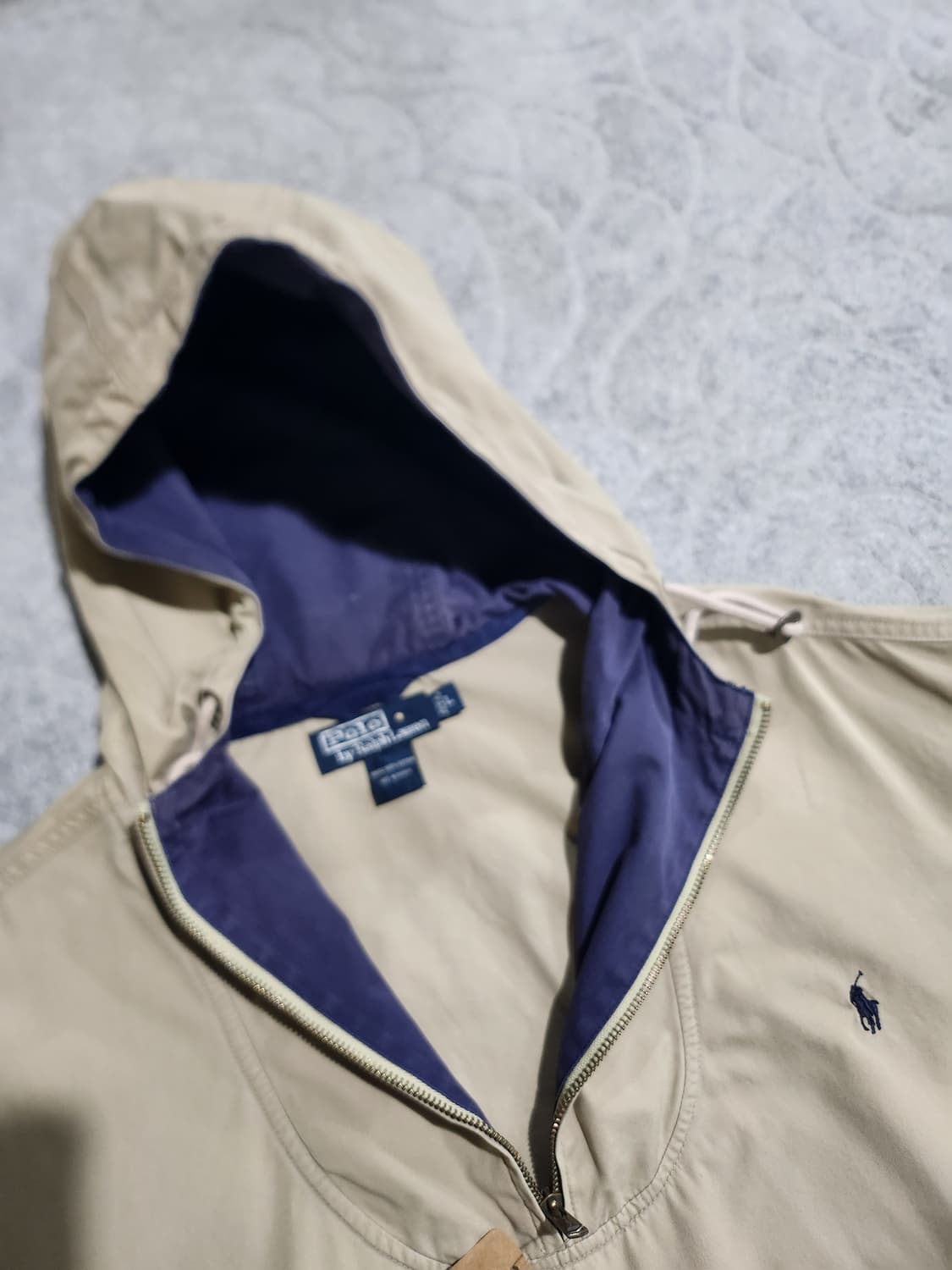 *폴로 랄프로렌 베이지 아노락 후드 바람막이 L 상품이미지4