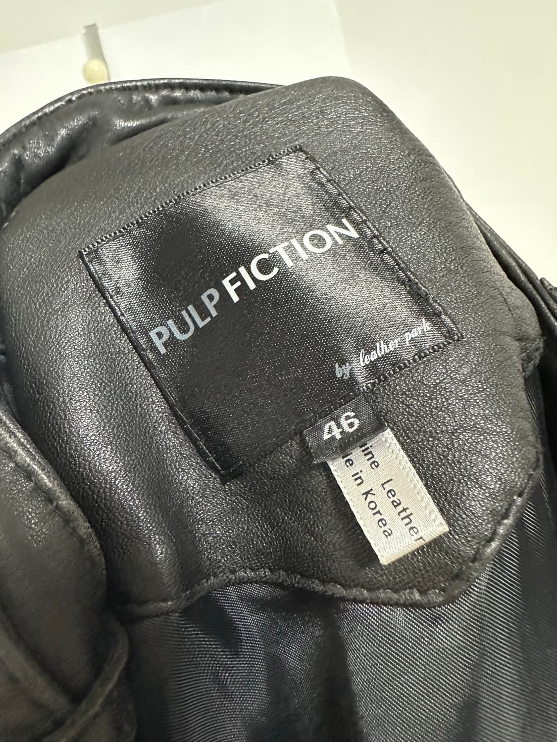 펄프픽션 쉽스킨 바이커자켓 상품이미지4