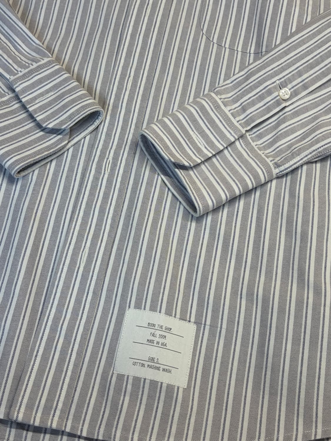 09‘ 톰브라운 아카이브 그레이 셔츠 [size 2] 상품이미지5