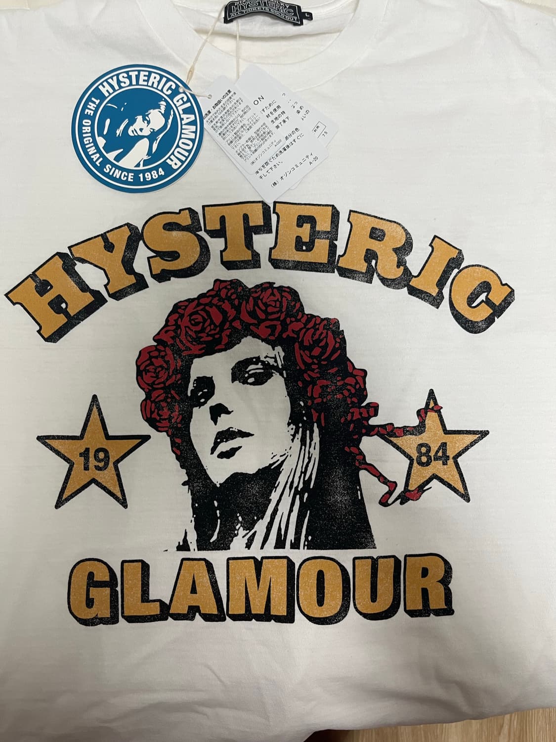 히스테릭글래머 그레이트풀 티셔츠 L 상품이미지1