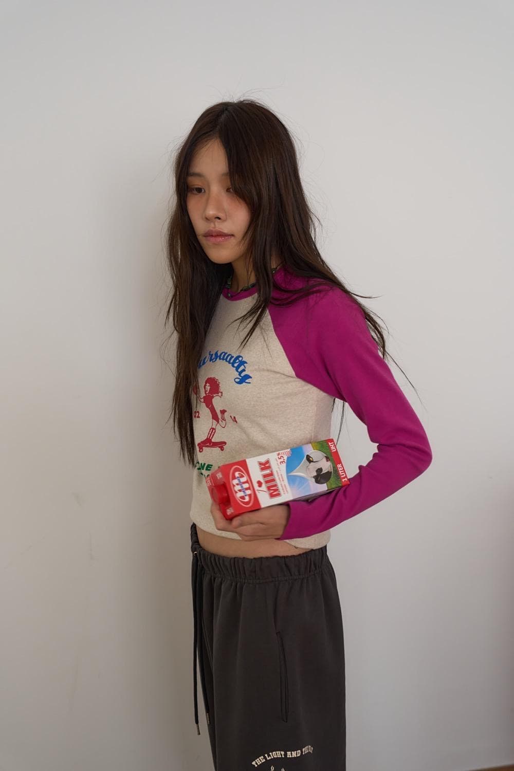 아우어솔티 Saalty Girl Raglan T-shirts 티셔츠 상품이미지2