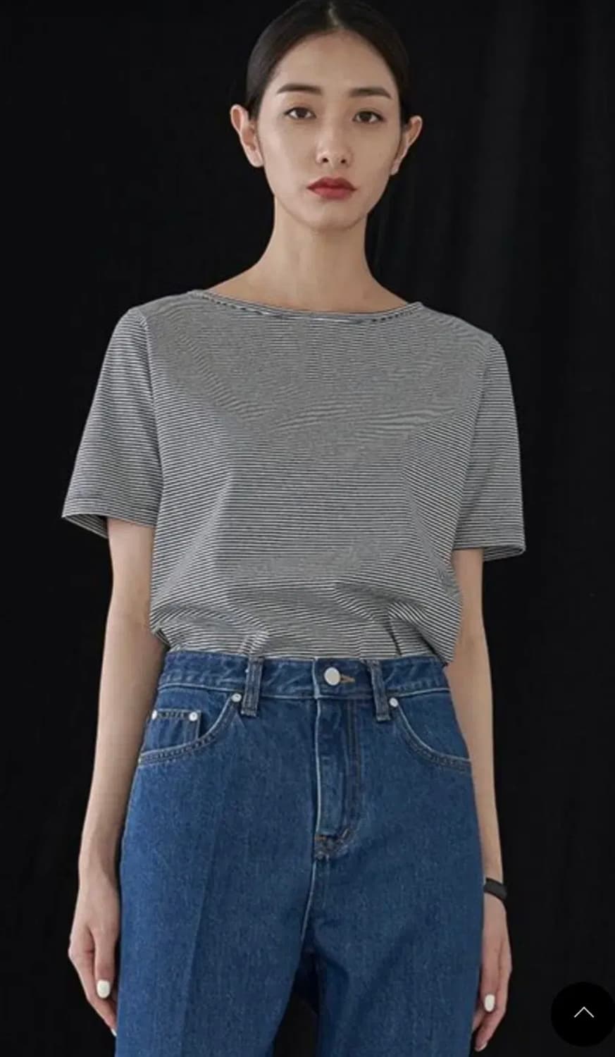 블루브릭 반팔 스트라이프티 상품이미지1