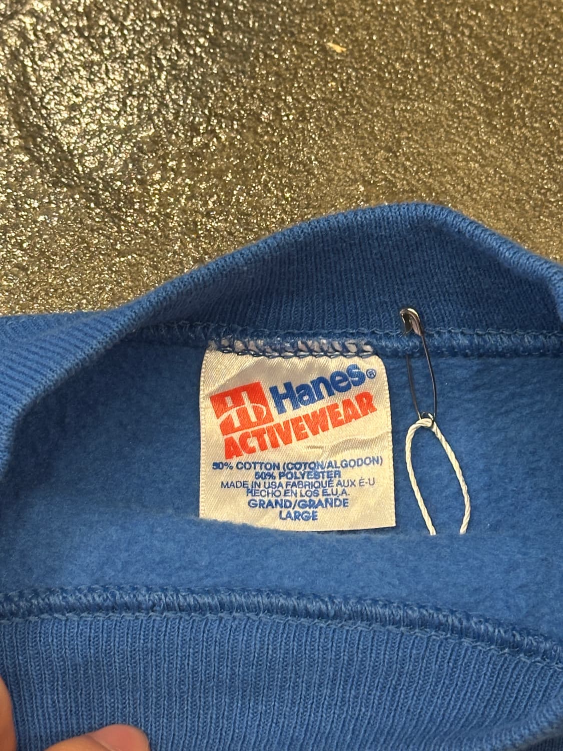90s Hanes made in USA 헤인즈 스웻셔츠 맨투맨 L 상품이미지5