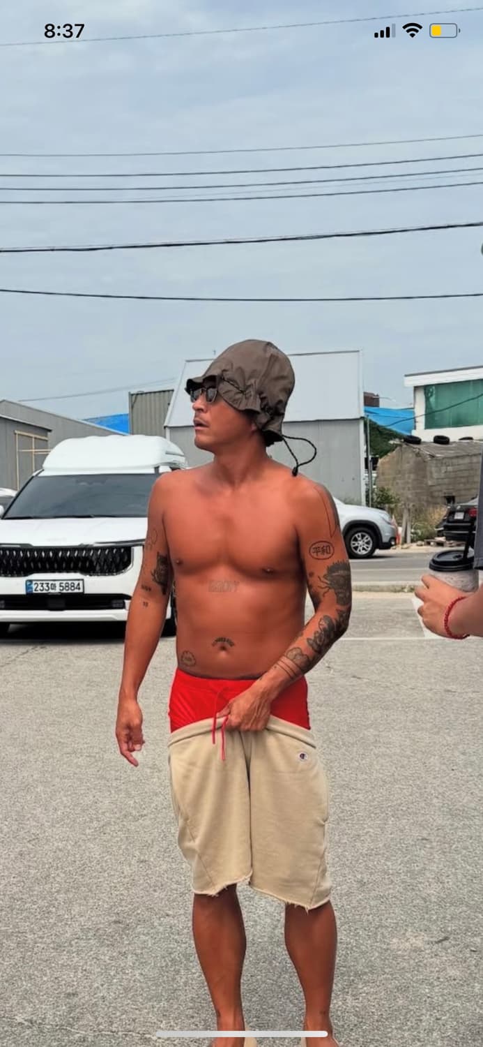 핸더스킴 나일론 킨차쿠 햇 스몰백 버킷햇 캐피탈 비즈빔 상품이미지2