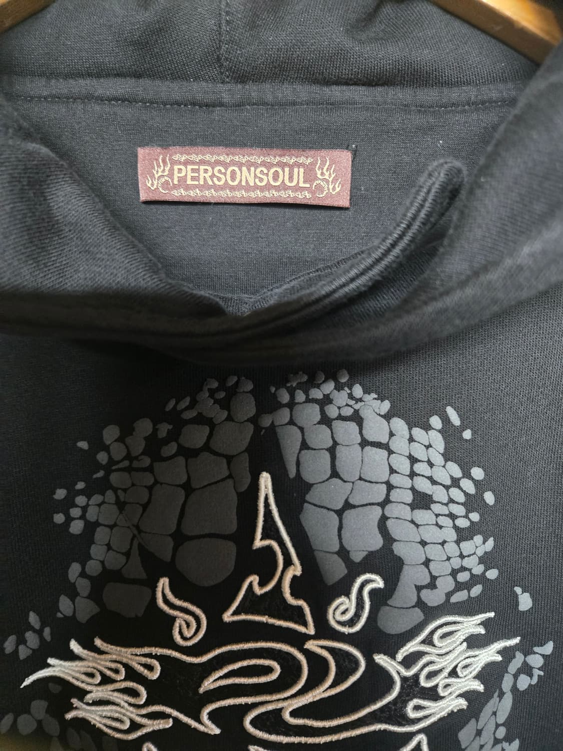 PERSONSOUL 퍼슨소울 후드티셔츠 M 상품이미지7
