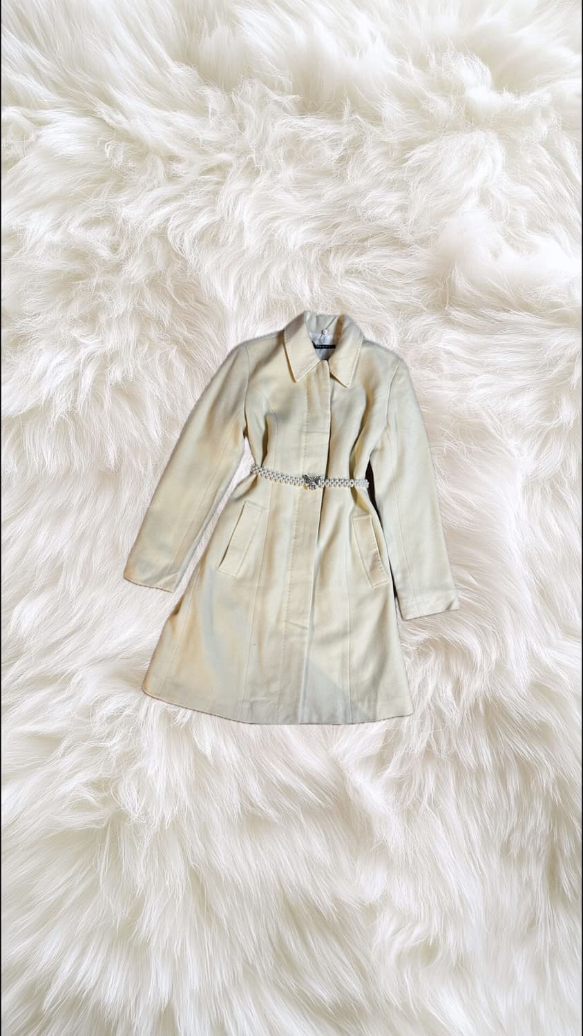 빈티지 잉그니 달천깔 코트 오네갸루 라떼 로걀 이시하라사토미 대대장 상품이미지1