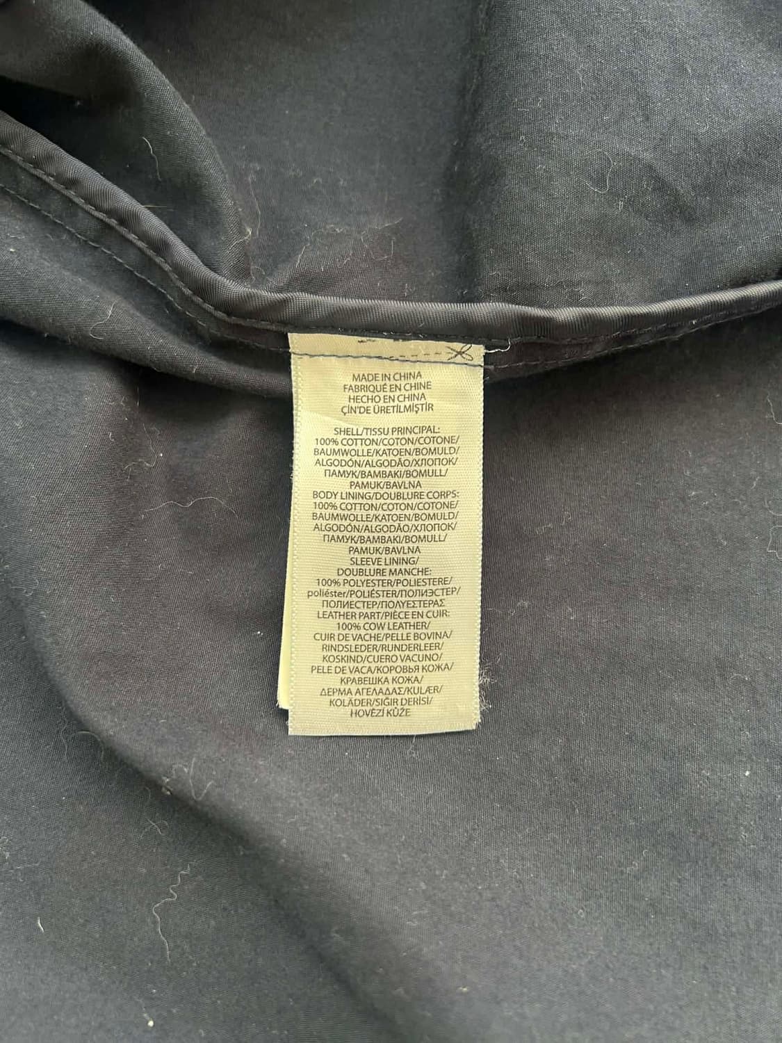 [XXL] 폴로 랄프로렌 코튼 스윙탑  블루종 자켓 상품이미지5