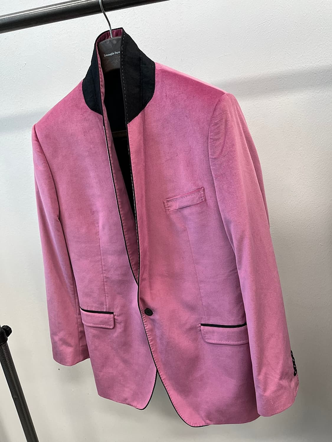 105-110) 돌체앤가바나 숄라펠 벨벳자켓  상품이미지8