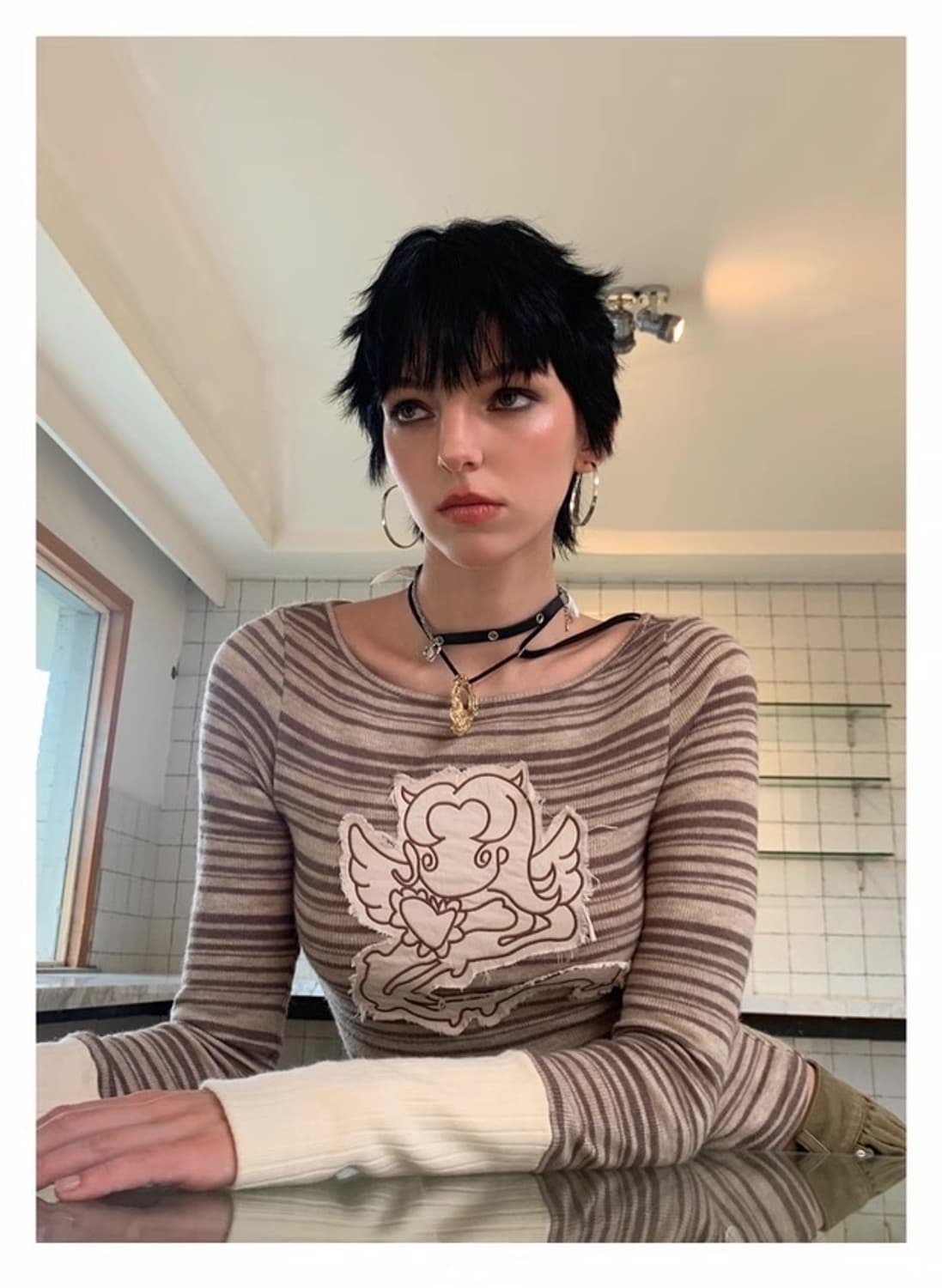 Anyfood Universe 울 스웨터 상품이미지2