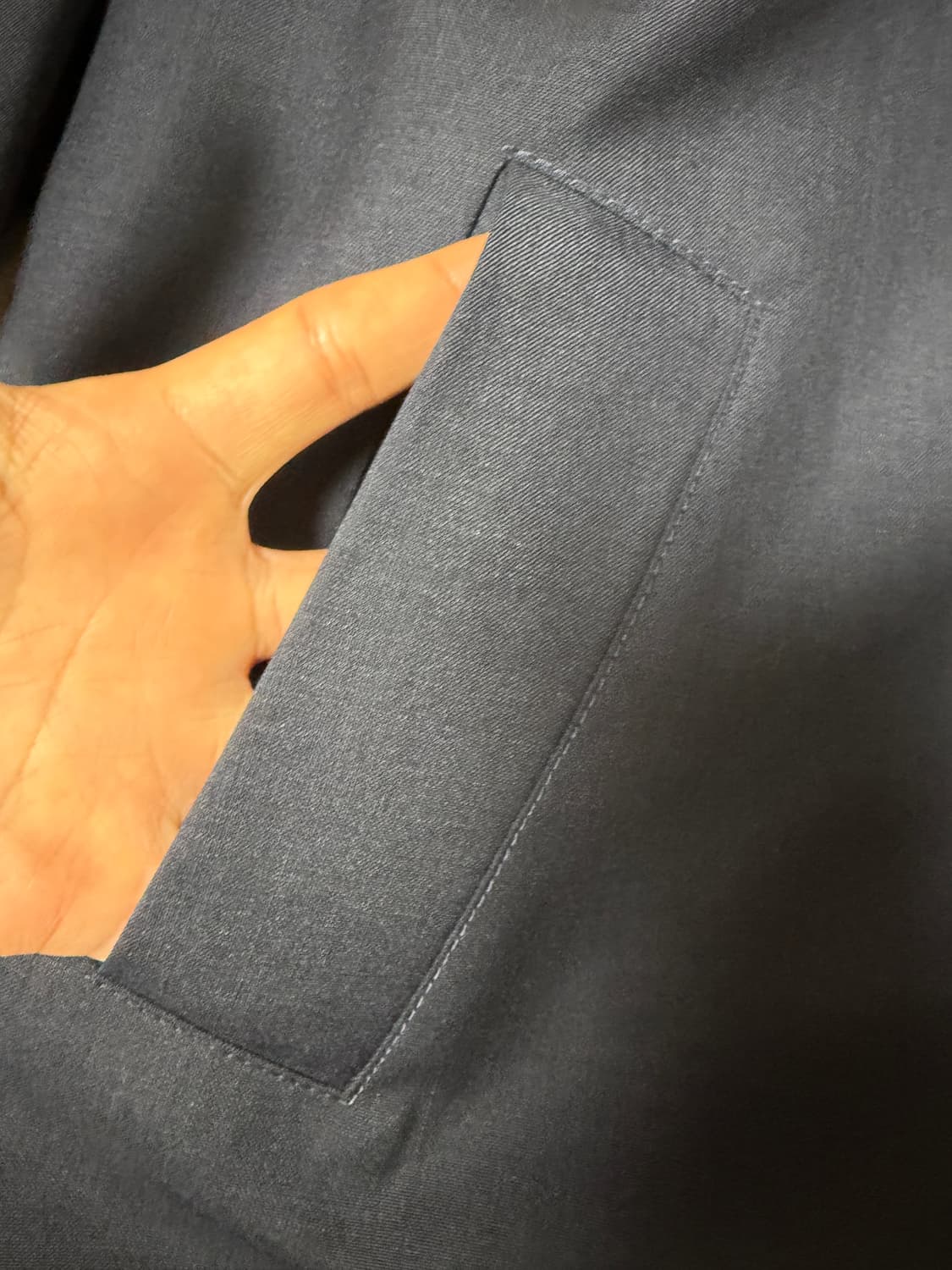 미우미우 모헤어 블루종 자켓 네이비 38 상품이미지8