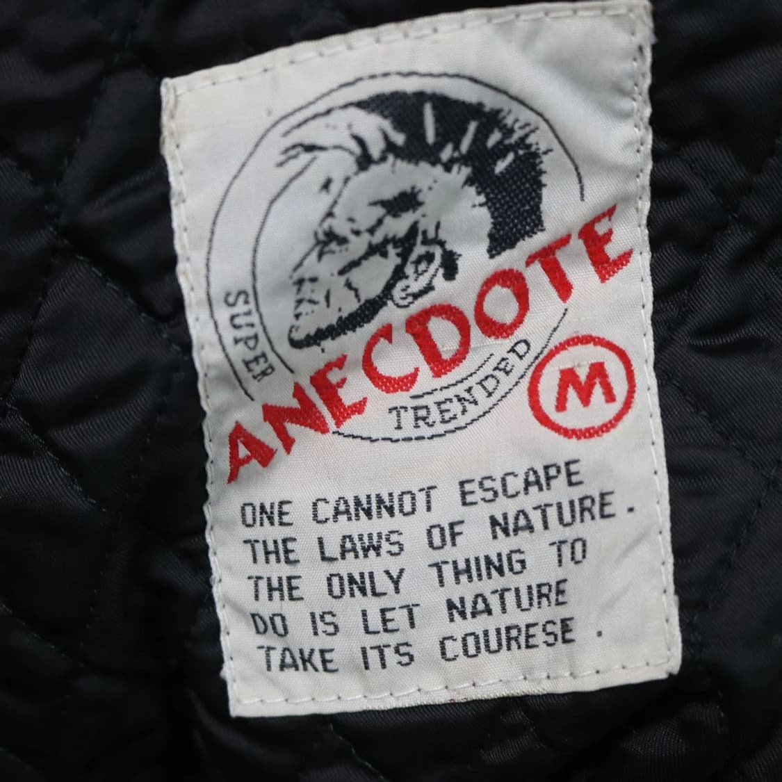 ANECDOTE 블랙 후드 패딩 60959 상품이미지7