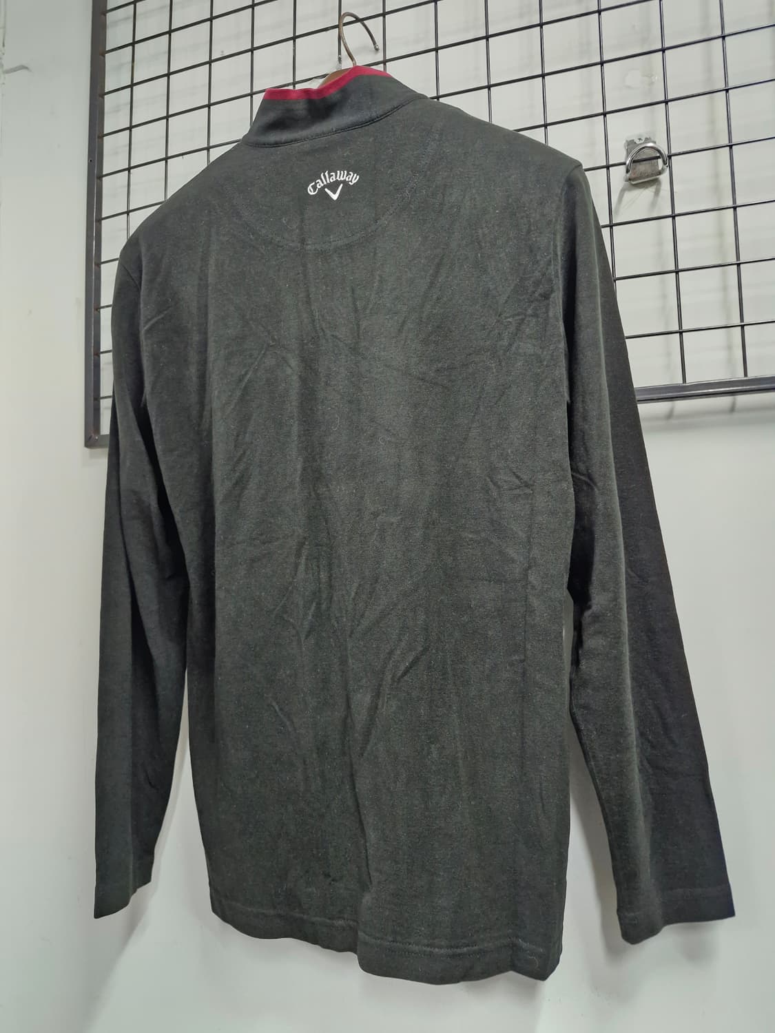 95M 캘러웨이 기능성 반집업 긴팔티. 상품이미지8