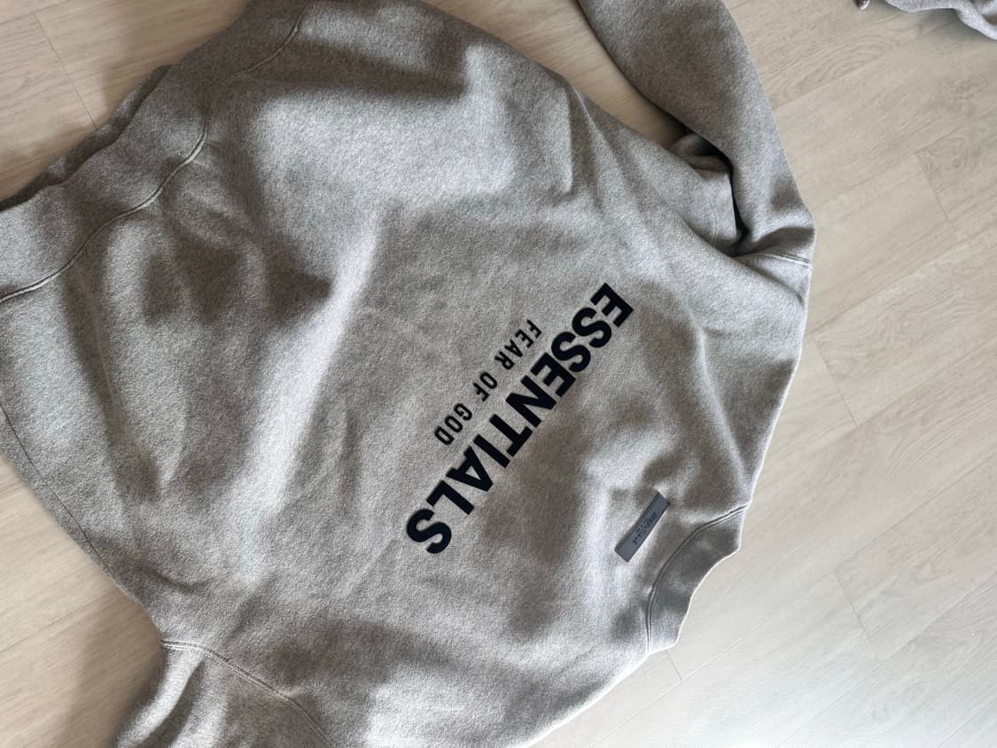 피어오브갓 에센셜 스웻세트 (맨투맨M,팬츠S) 상품이미지3