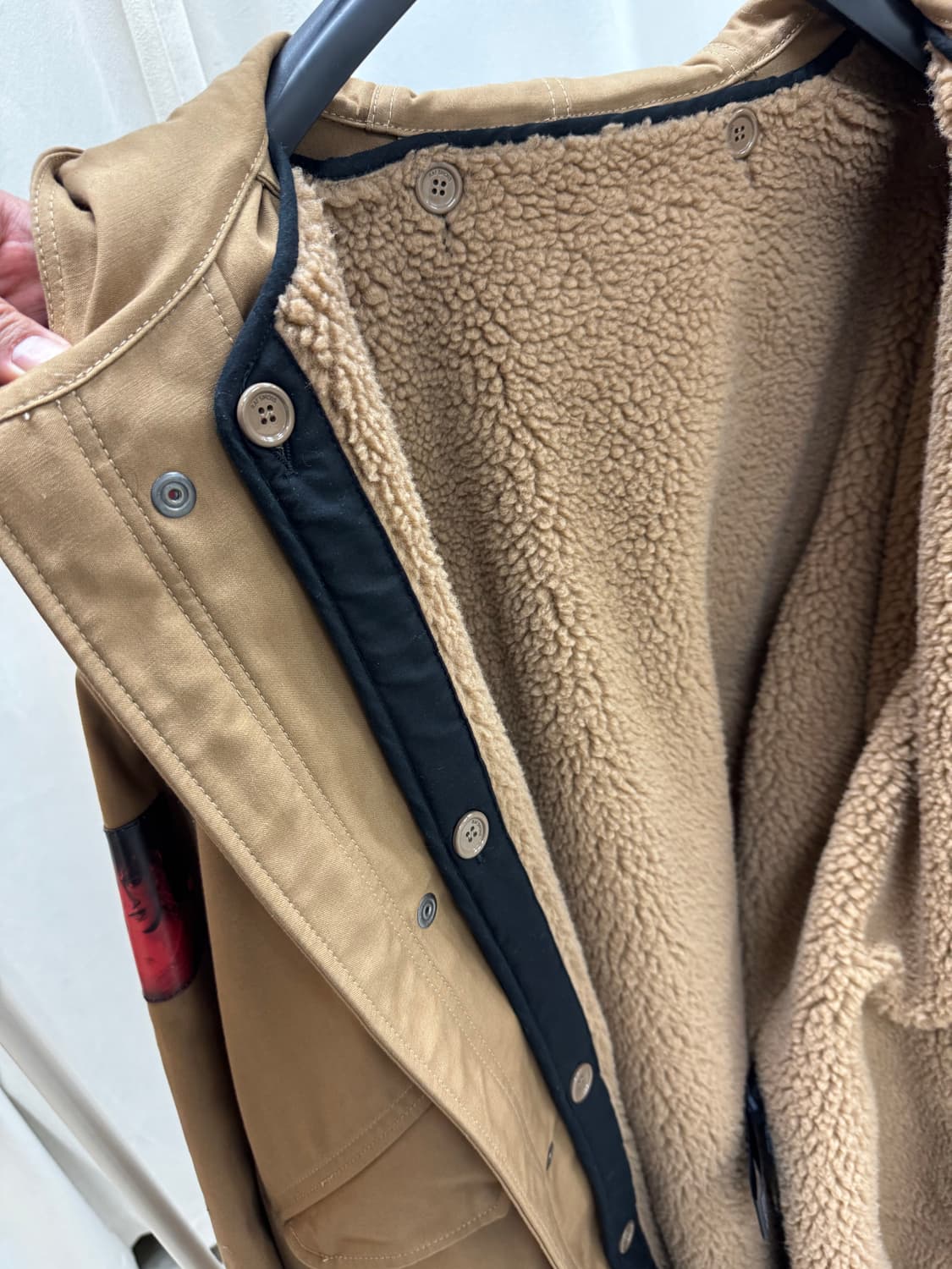 라프시몬스 19FW 포토 패치 파카 상품이미지7