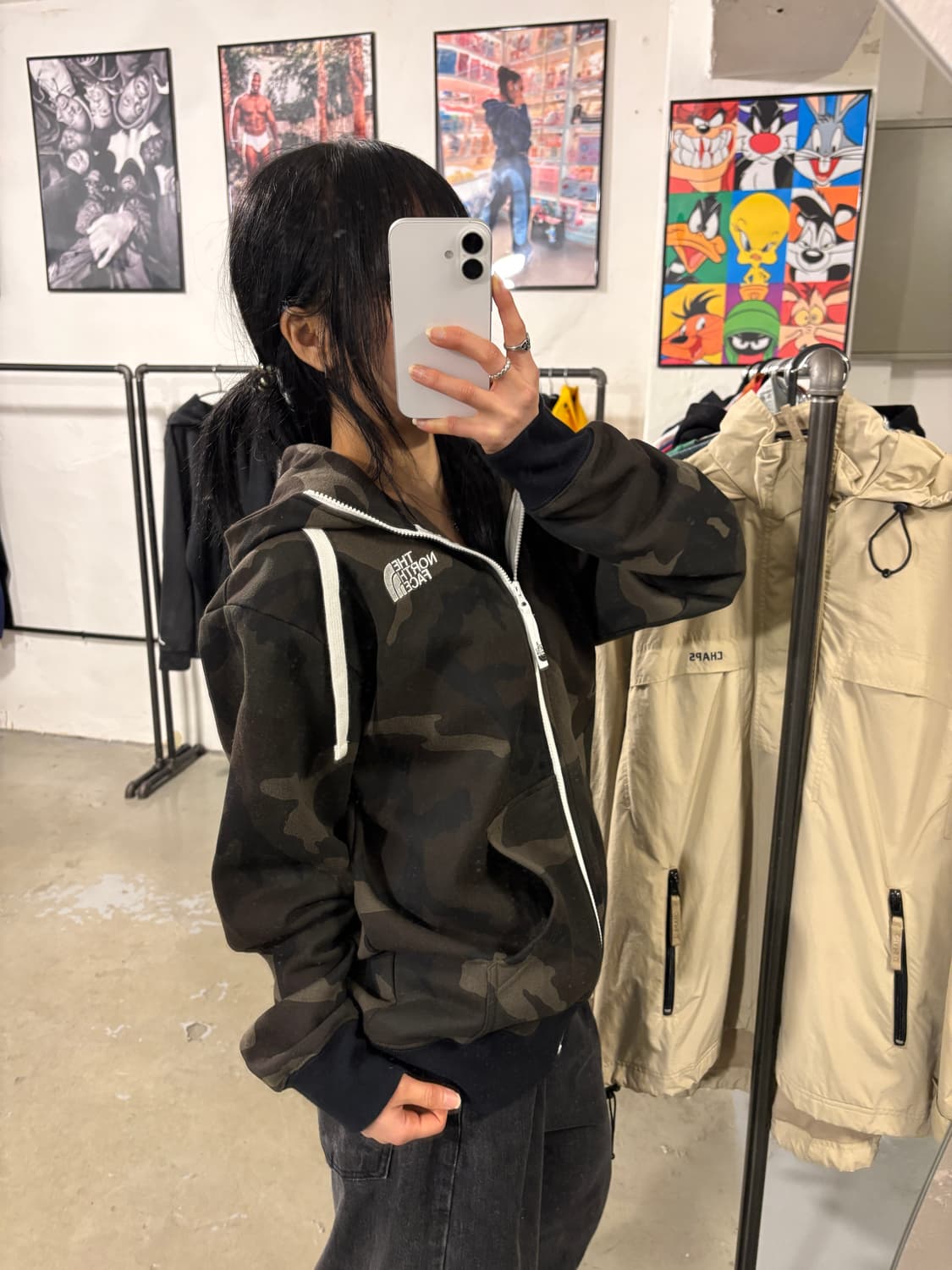 노스페이스 일제 카모 후드집업  상품이미지3