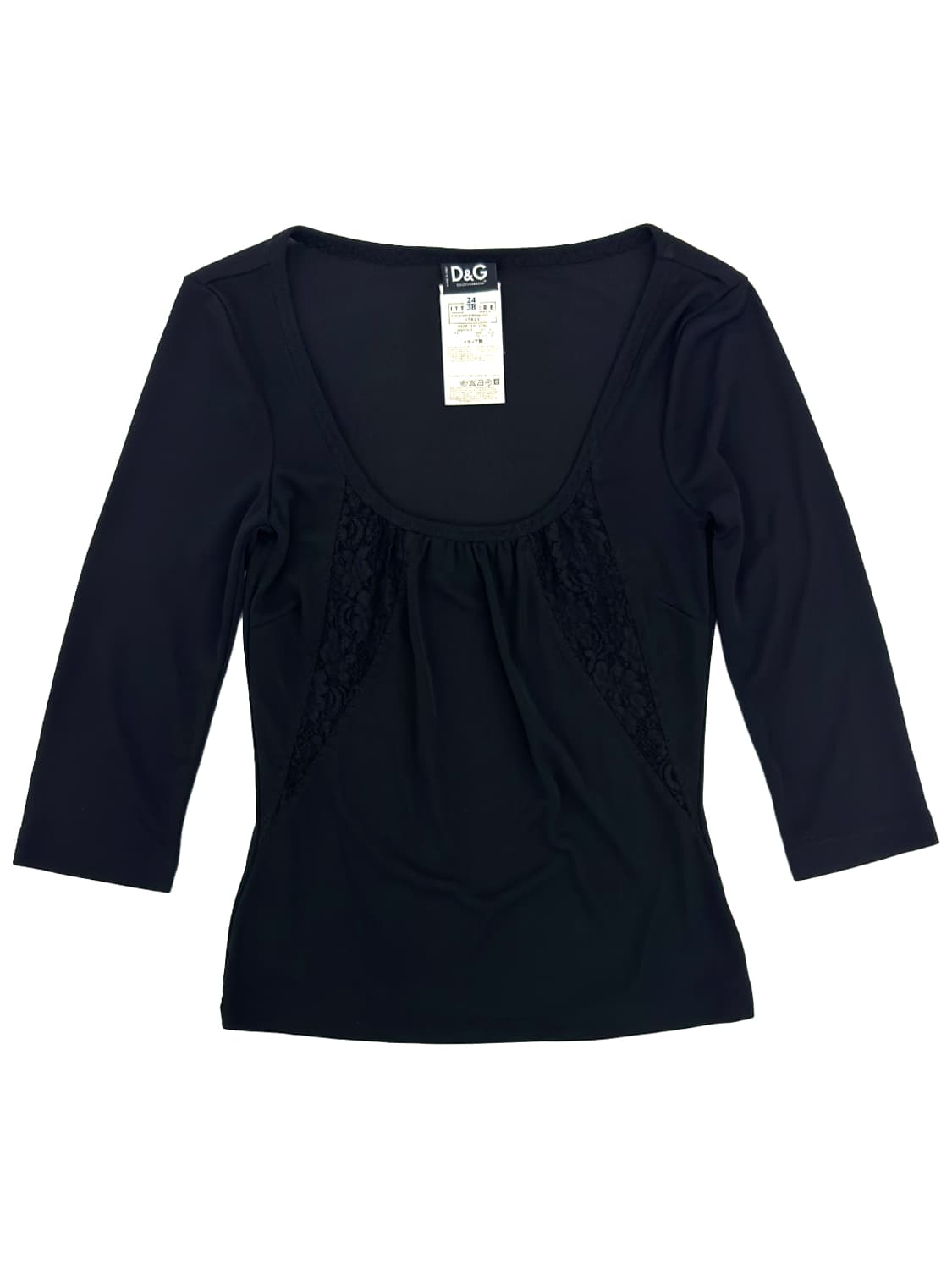 Dolce&Gabbana Lace Panel Top/ 38 상품이미지1