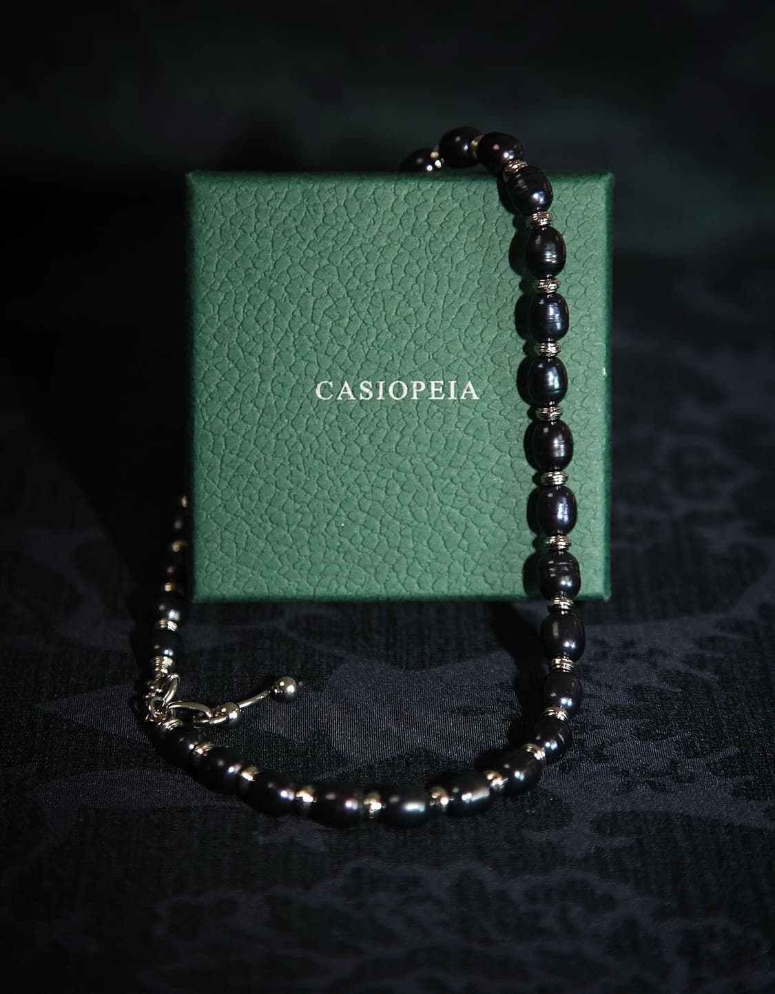 CASIOPEIA CODA | Black Pearl 천연담수흑진주목걸이 상품이미지4