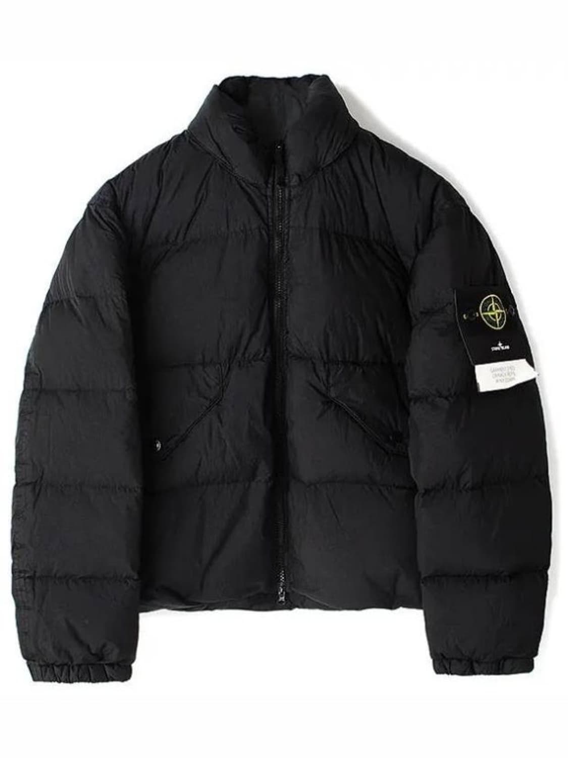 23FW 스톤아일랜드 패딩 크링클랩스 논후드 블랙 XL 상품이미지1