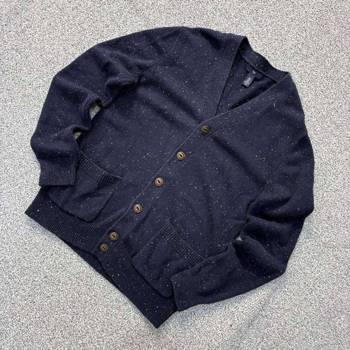 M 갭 남성 울 니트 브이넥 가디건 0402J 상품이미지1
