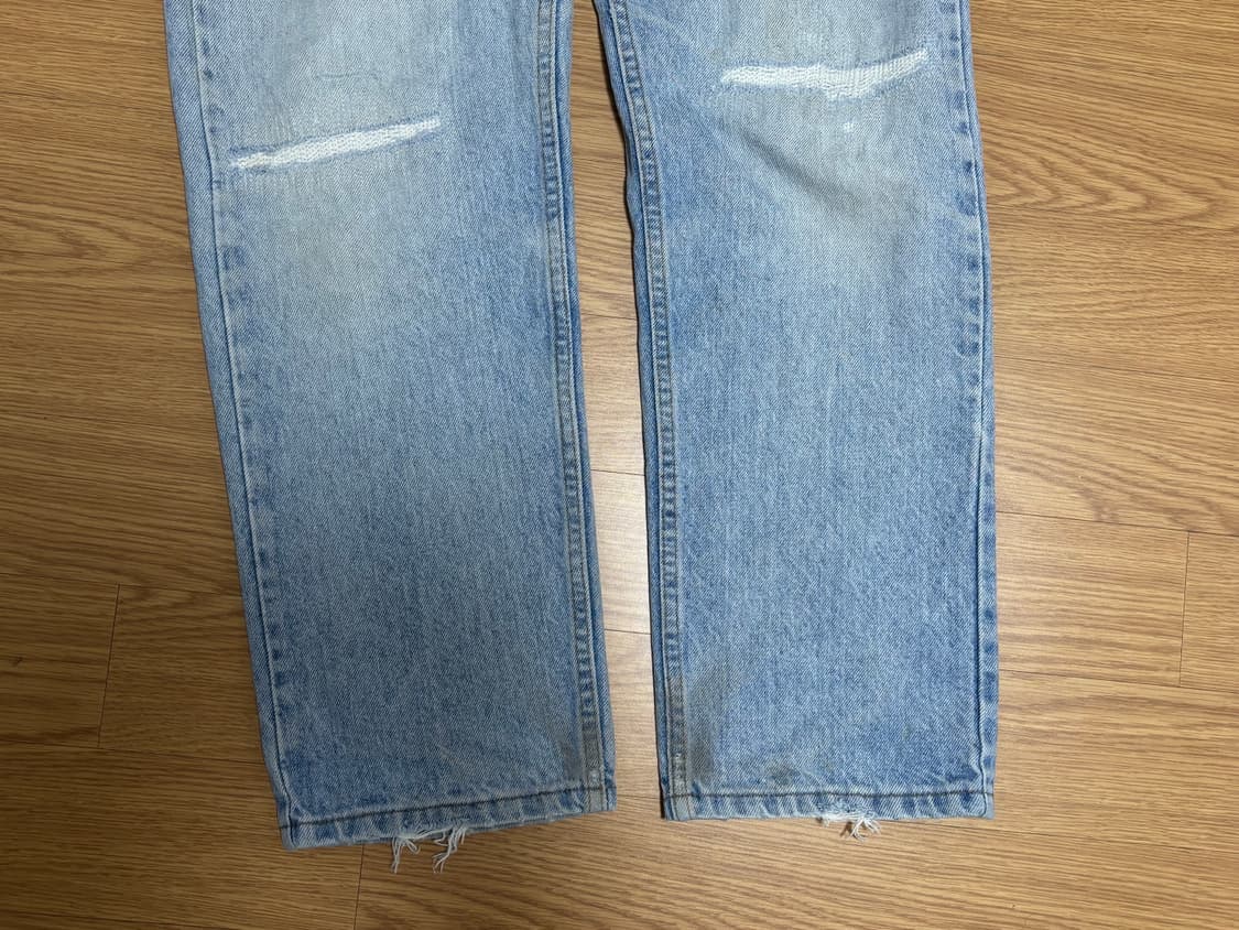 90s USA 리바이스 505 오랜지 탭 W36 L30  상품이미지7