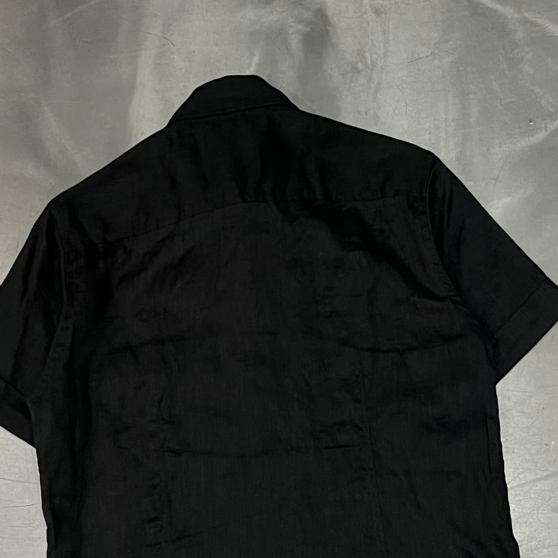  소니아리키엘 옴므 견장 린넨 하프 셔츠 y16174 상품이미지4