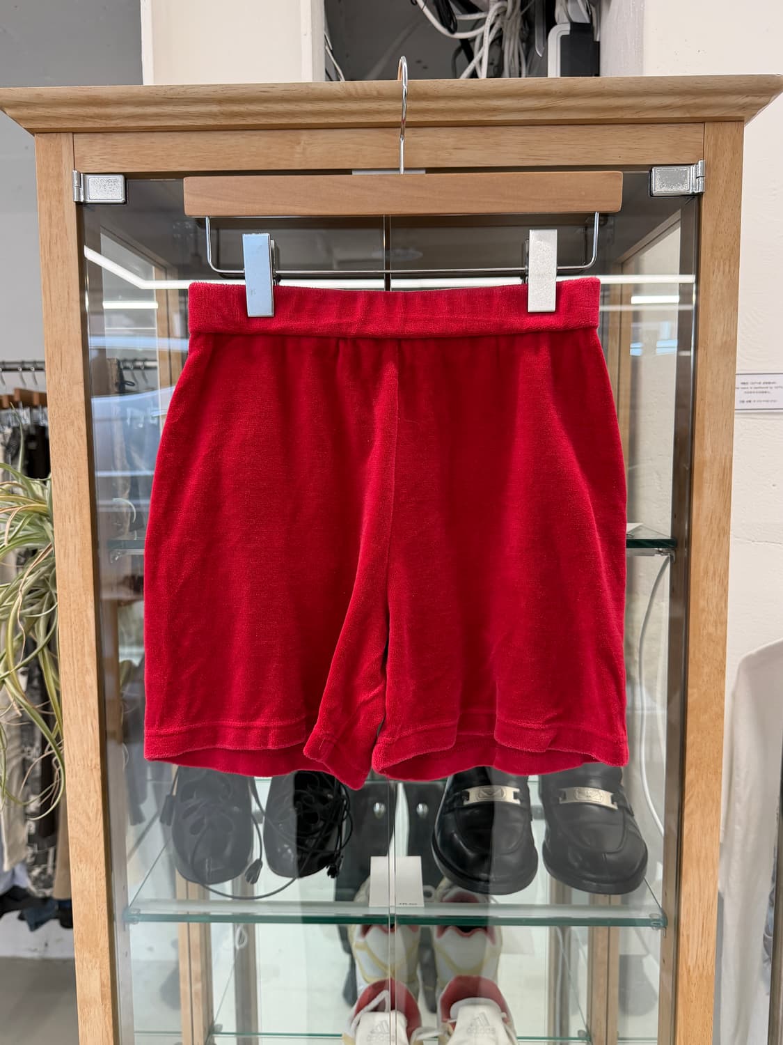 90s terry logo shorts  상품이미지2