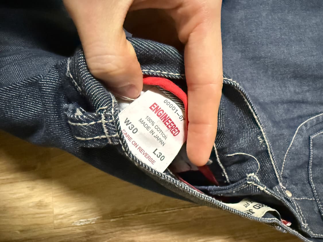 리바이스 엔지니어드 진 재팬 30x30 상품이미지3