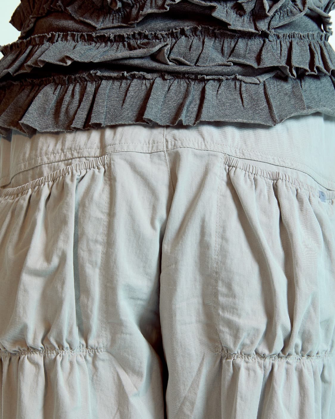 SHIRRING TOBI PANTS ASH PINK size 1 상품이미지3