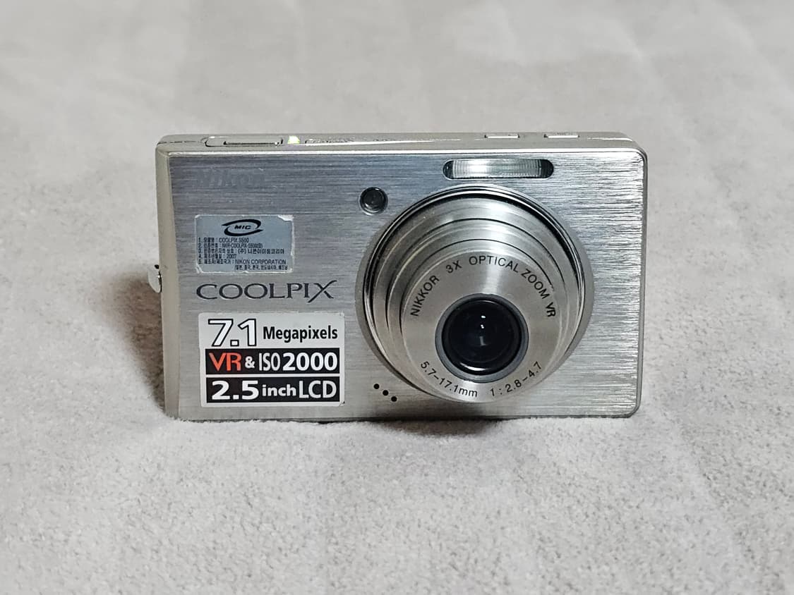 니콘 쿨픽스 S500 디지털 카메라 상품이미지2