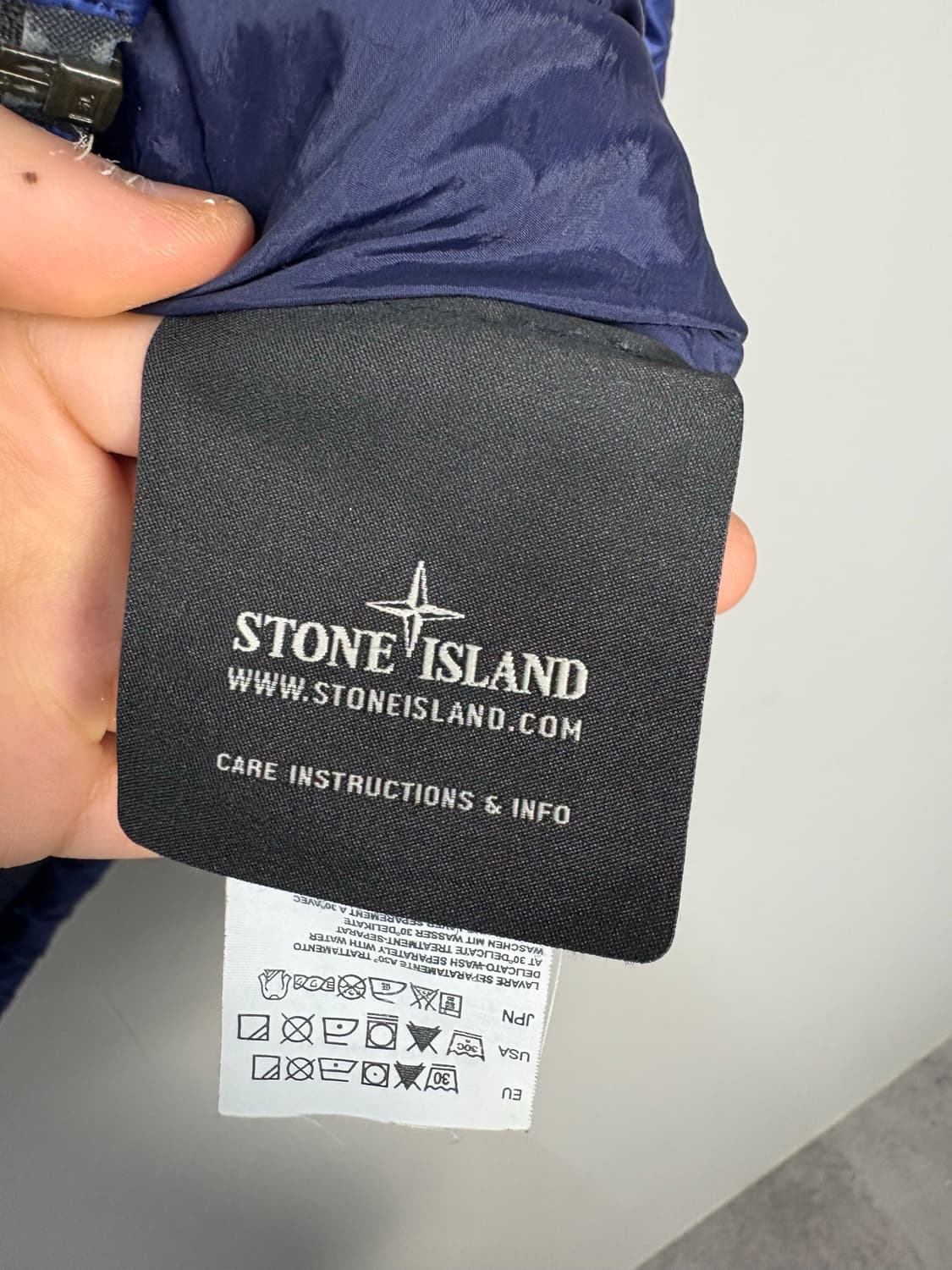 스톤아일랜드 블루 경량패딩 베스트 A2442 상품이미지6