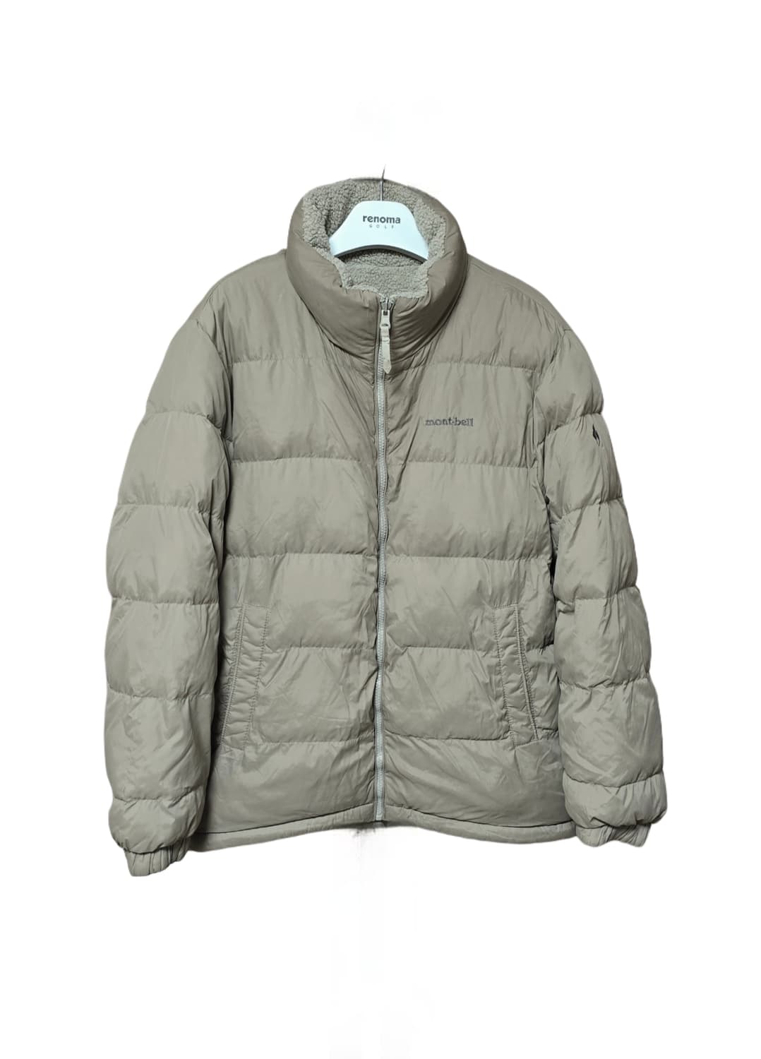 몽벨 양면 패딩/남105 상품이미지1