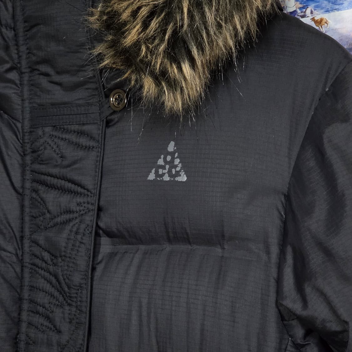 나이키 ACG 구스다운 퍼후드 블랙 패딩 상품이미지3