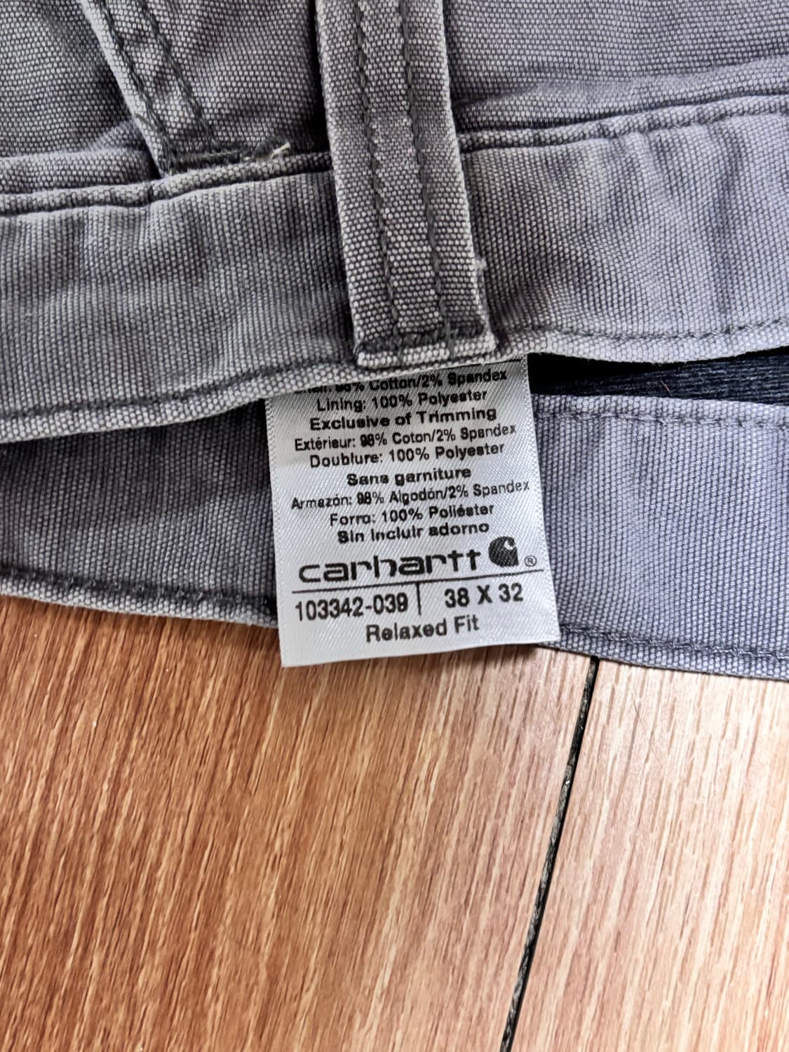 Paint Carhartt pants 상품이미지2