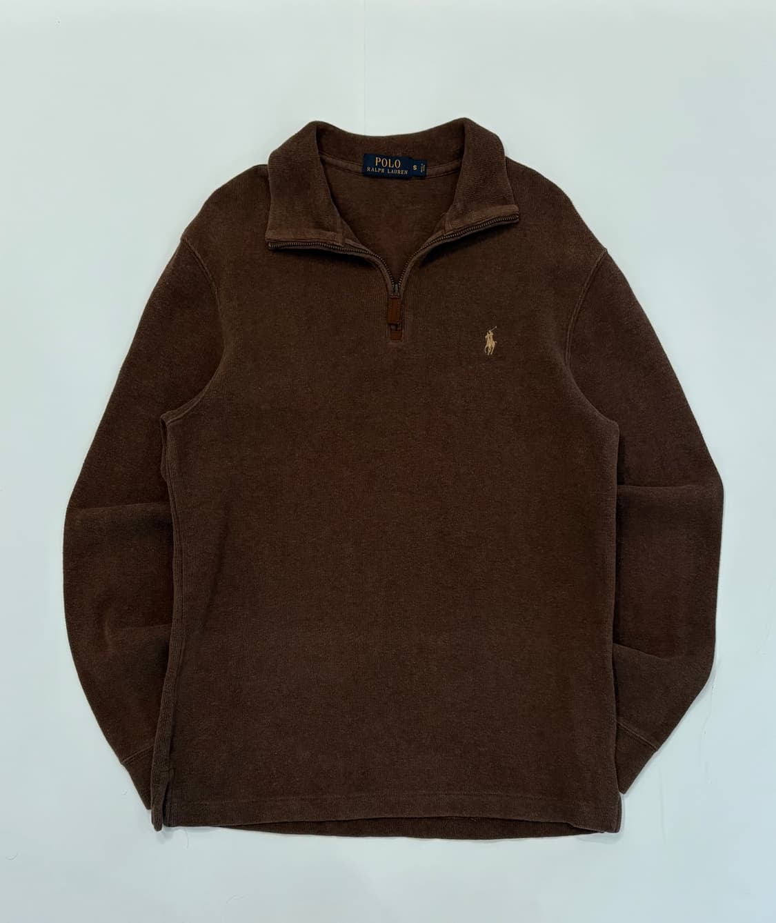 Polo 폴로랄프로렌 브라운 하프 집업 상품이미지1