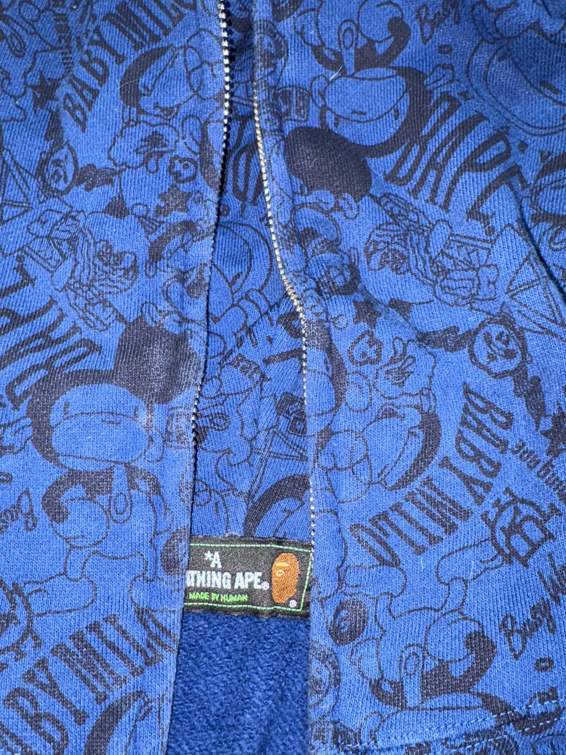 Bape 베이프 베이비 마일로 투웨이 풀집업 상품이미지6