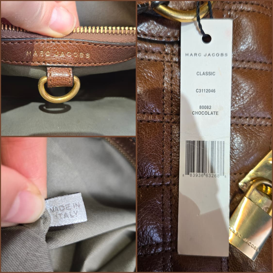 마크제이콥스 클래식 퀼팅 체인 숄더백 토트백 가방 정품 상품이미지10