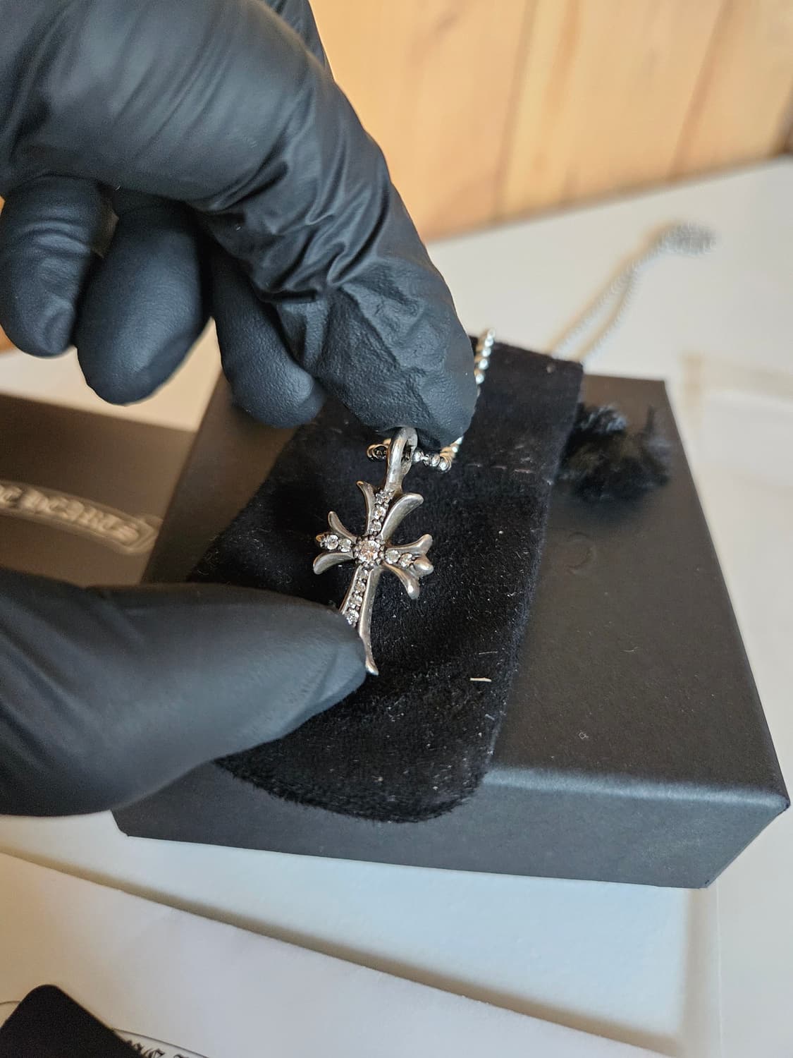 [한스룸제품] 크롬하츠 타이니 파베 풀 다이아 애프터세팅 상품이미지2