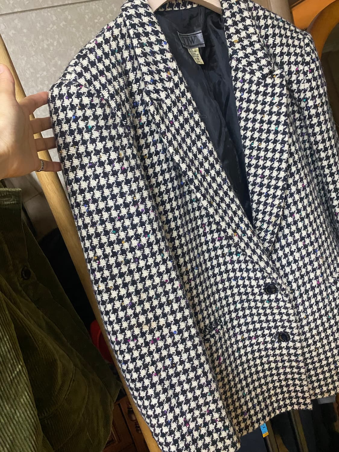 TW 체크무늬 자켓 여성 10사이즈 상품이미지1