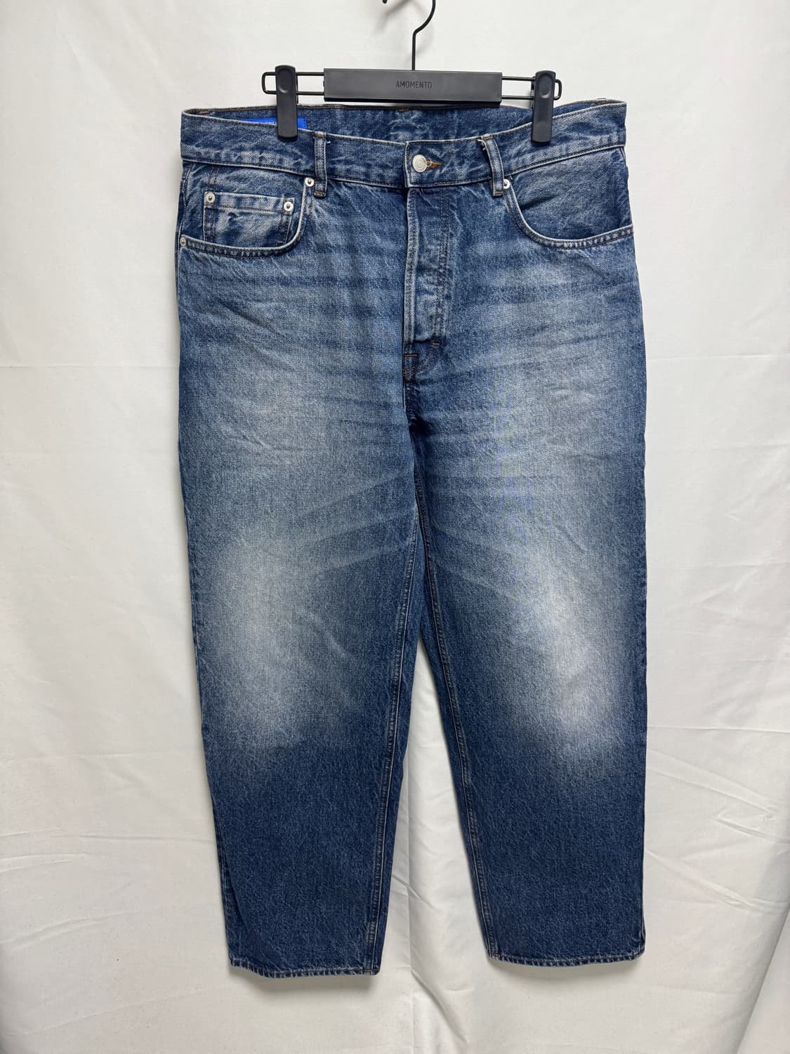 [34] 자라 아론 리바인 릴랙스드 진 데님 MEDIUM BLUE 상품이미지1