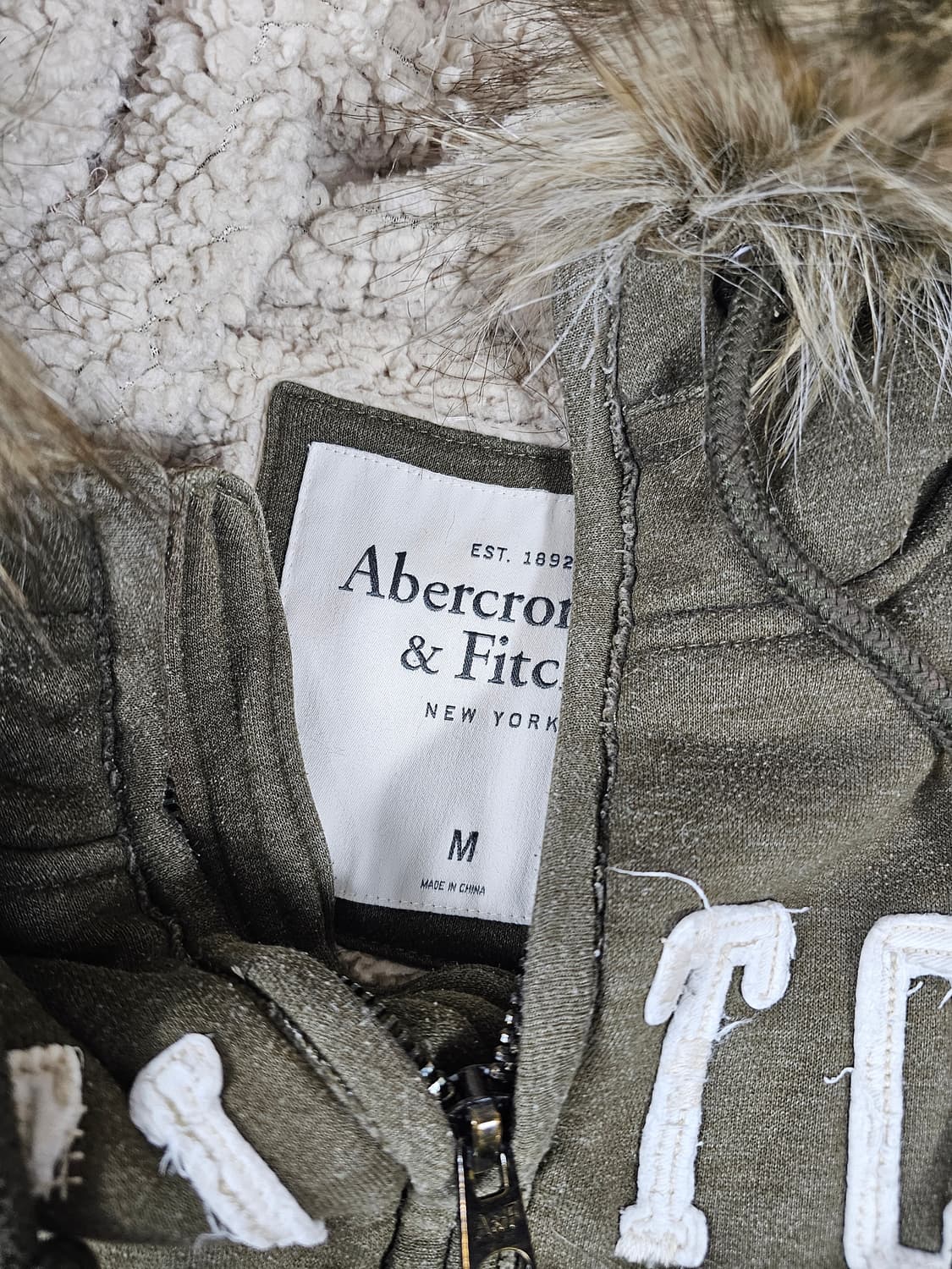 아베크롬비후드집업울프죠 상품이미지2