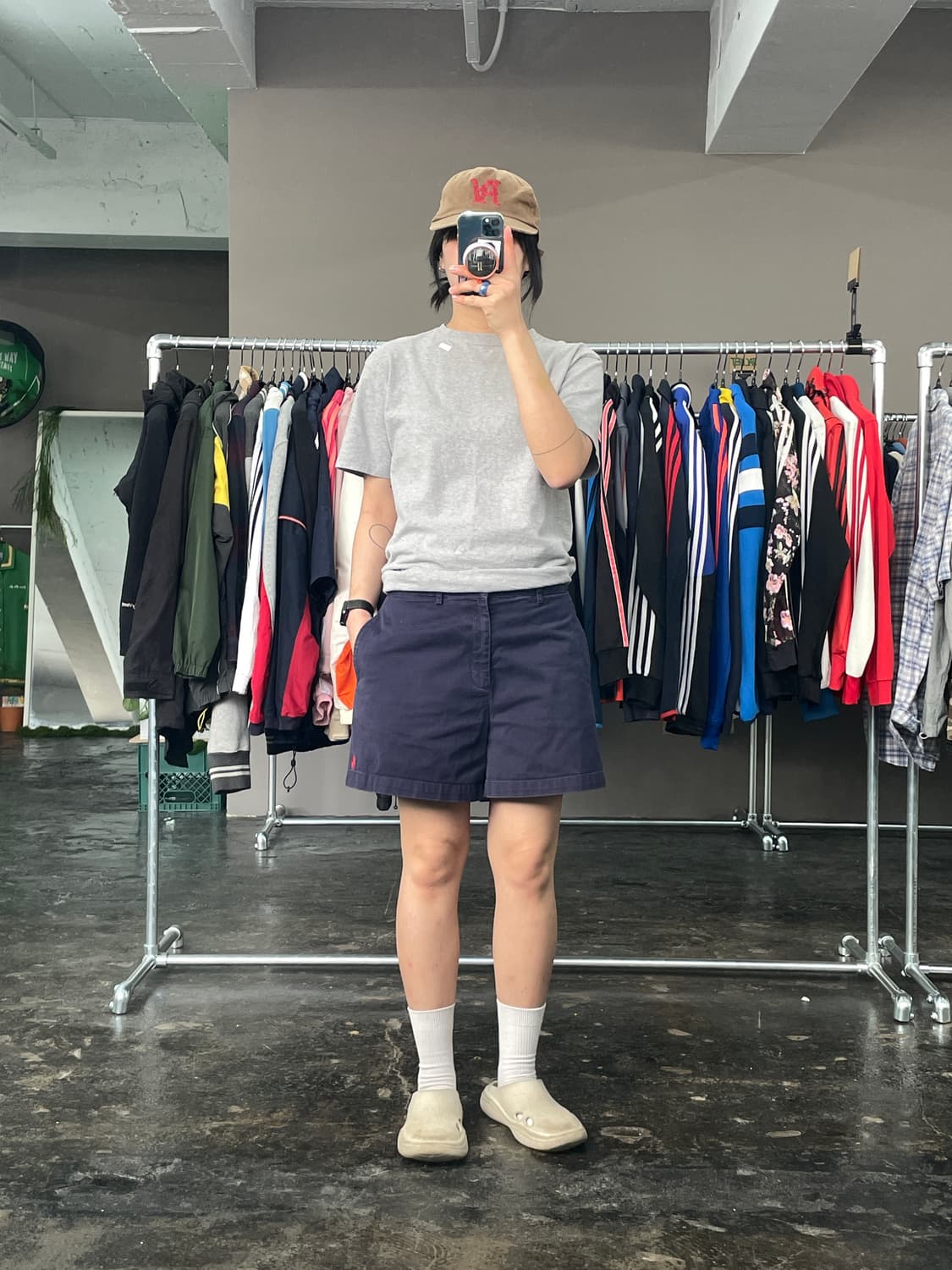 폴로 랄프로렌 코튼 하프 팬츠 상품이미지1