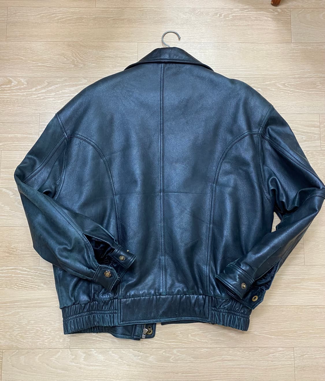 빈티지 램스킨 레더자켓 (m) 상품이미지8