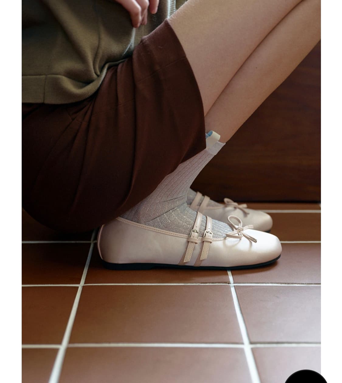 락피쉬웨더웨어 투 스트랩 메리제인 사틴(핑크) 250 상품이미지8