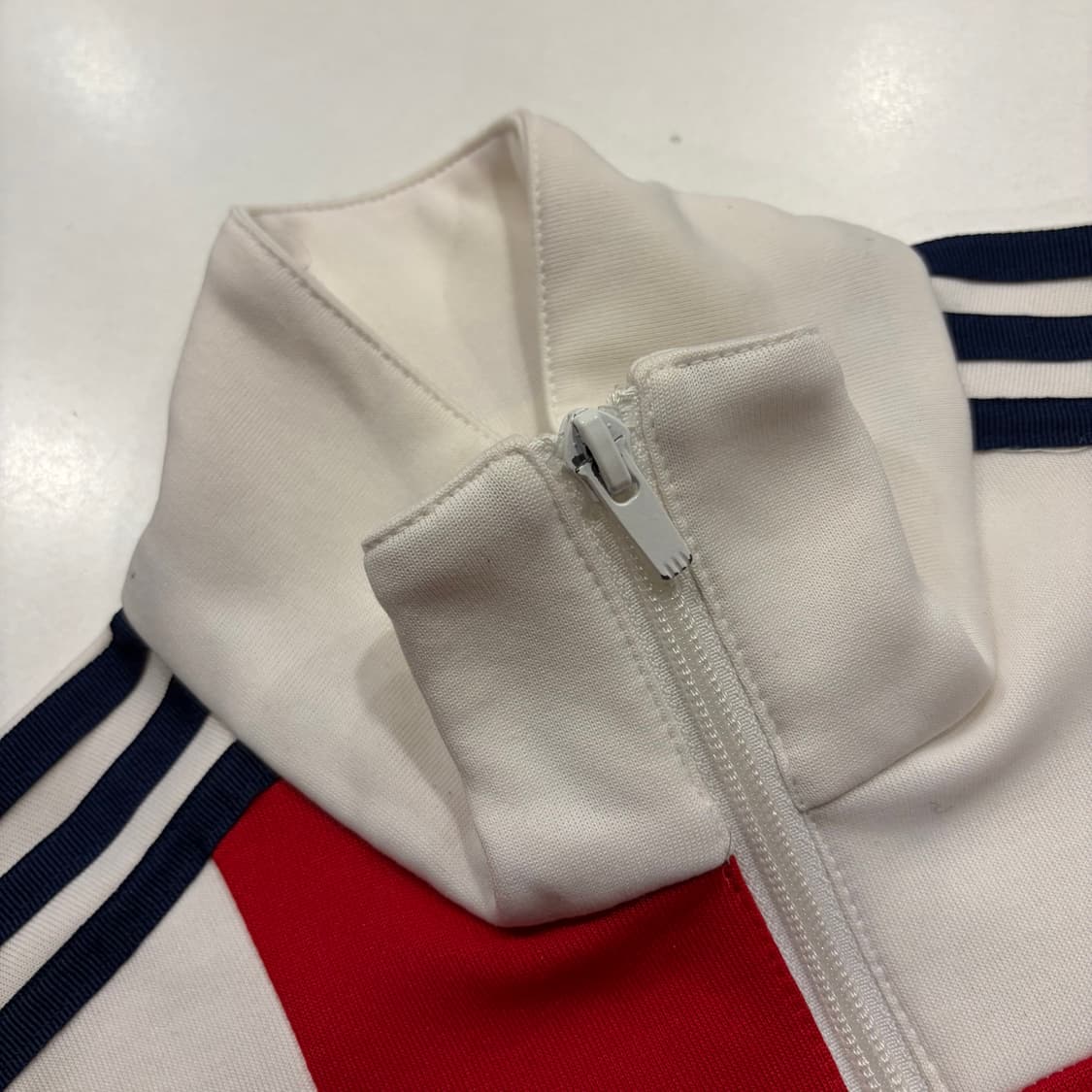 [95] 05s 아디다스 잉글랜드 삼선 화이트 레드 트랙탑 져지 B946 상품이미지5