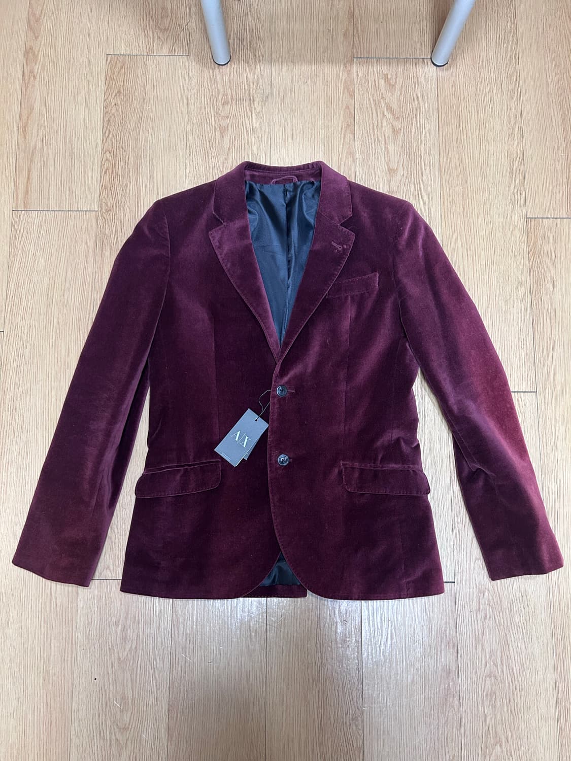 Armani Exchange 벨벳 블레이저 상품이미지2