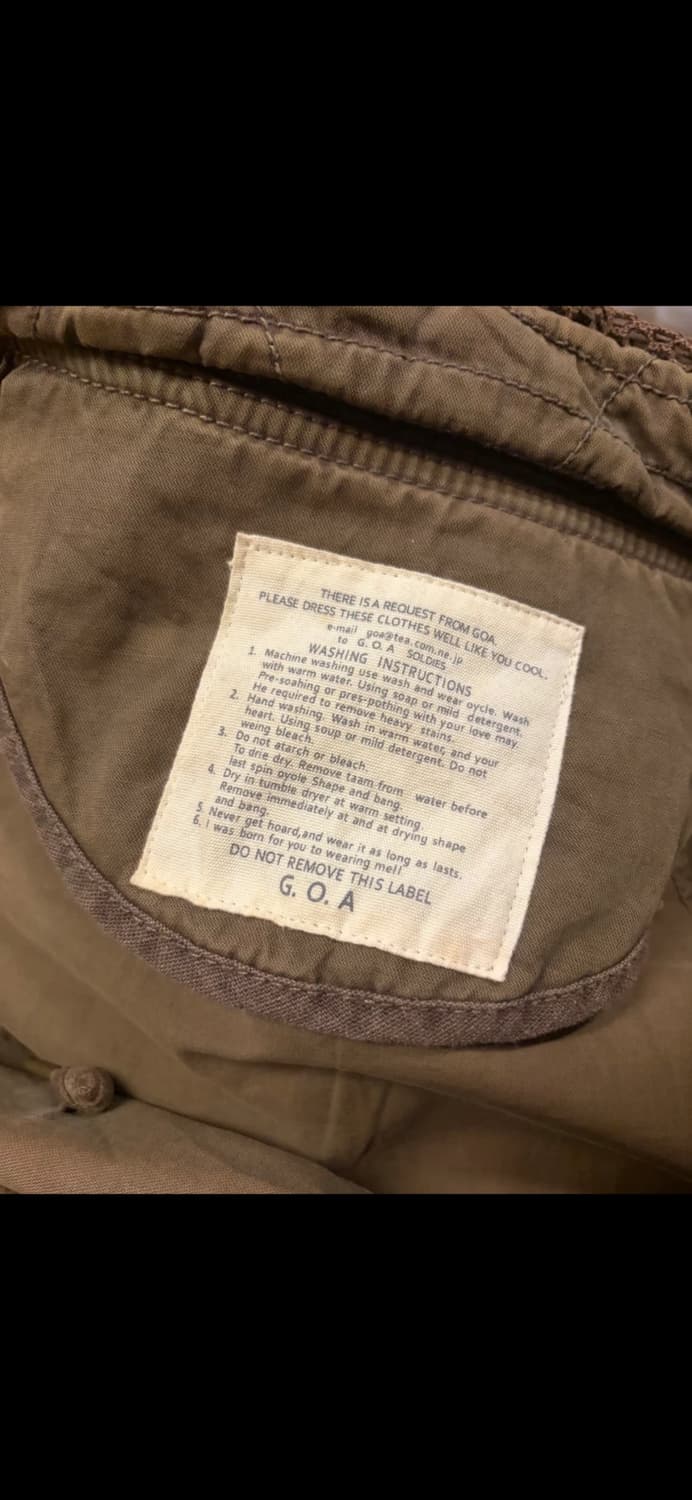 G.O.A bono jacket M사이즈 상품이미지3