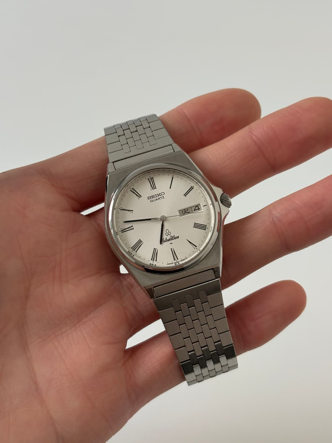 1980s Silverwave Roman Silver Quartz 상품이미지2