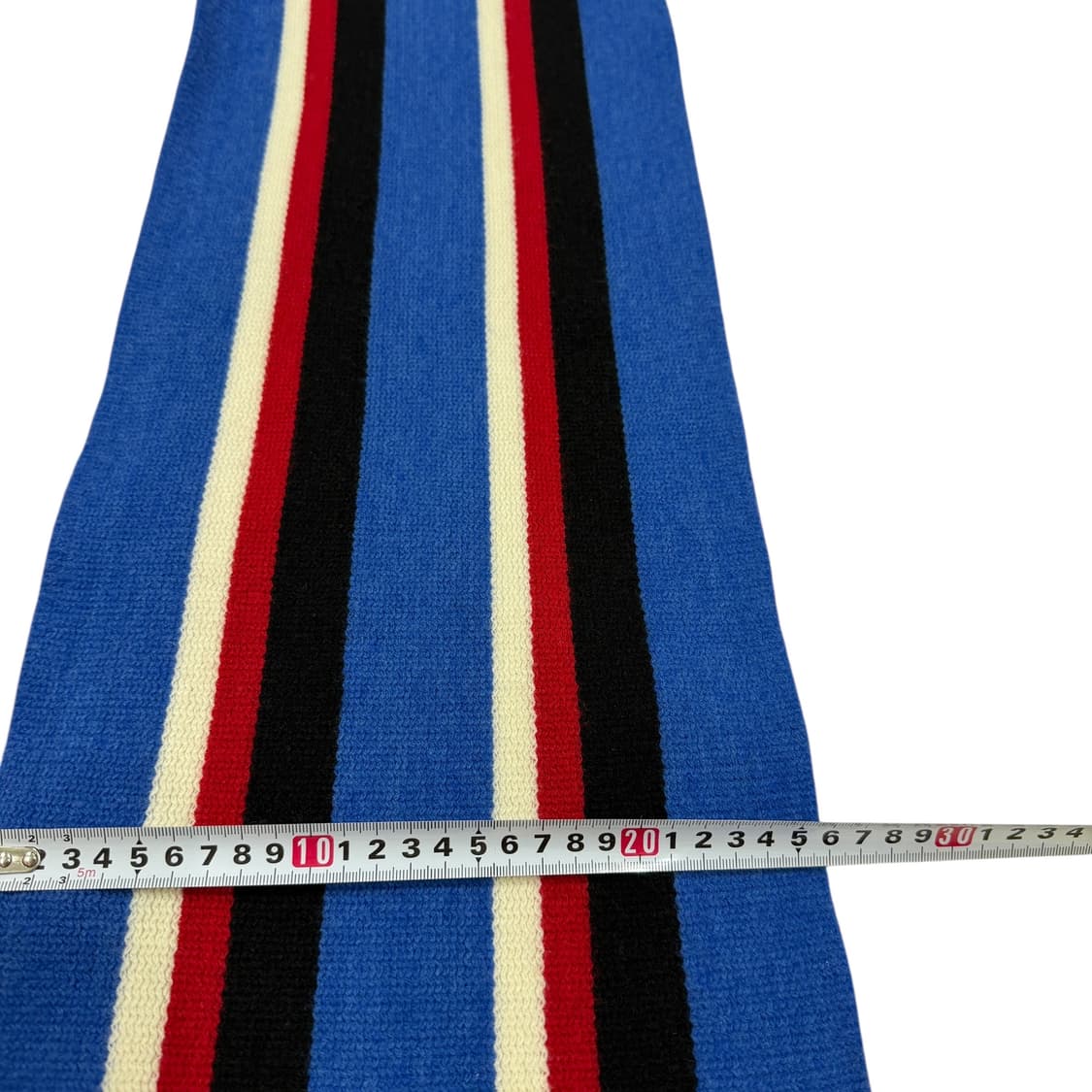 유니클로 X JW앤더슨 스트라이프 머플러 목도리 블루 상품이미지6